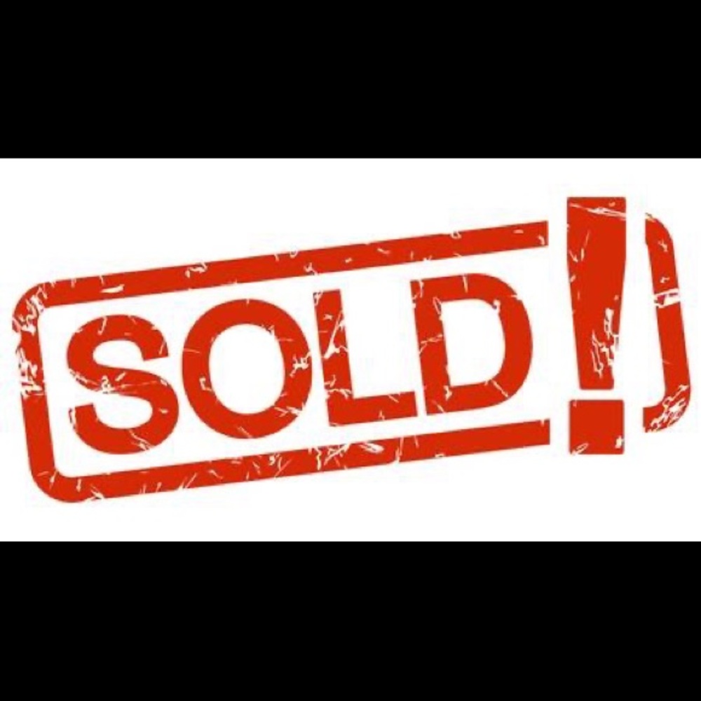 All items below here are sold